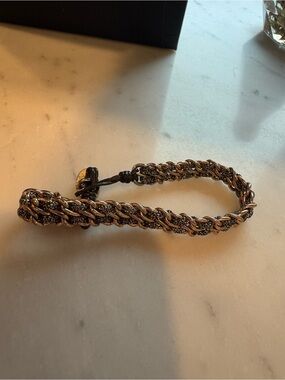 Fossil Braided Bracelet